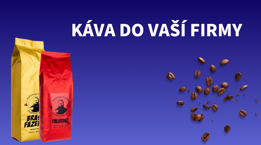 Káva pro firmy a kanceláře – Johnny Coffee pražírna Moravský Krumlov